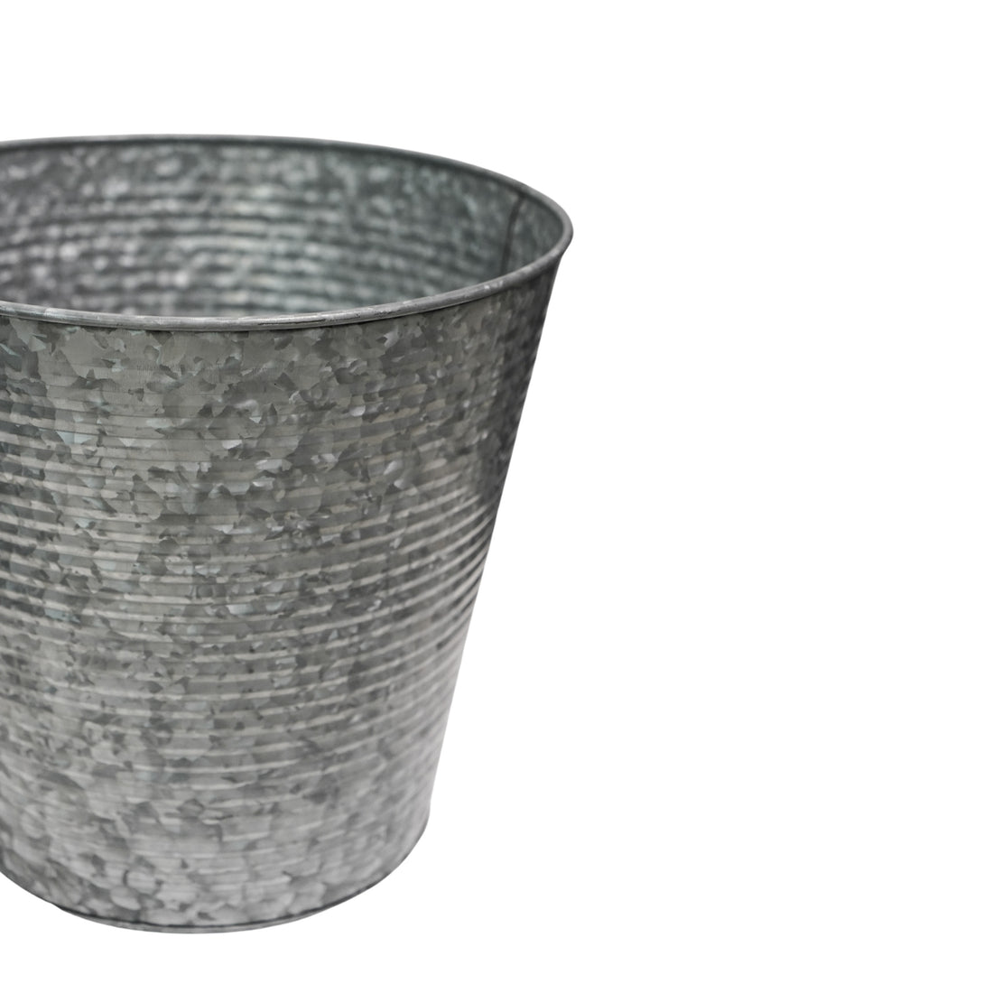 Wolter Galvanised Planter - Large - Skandi London