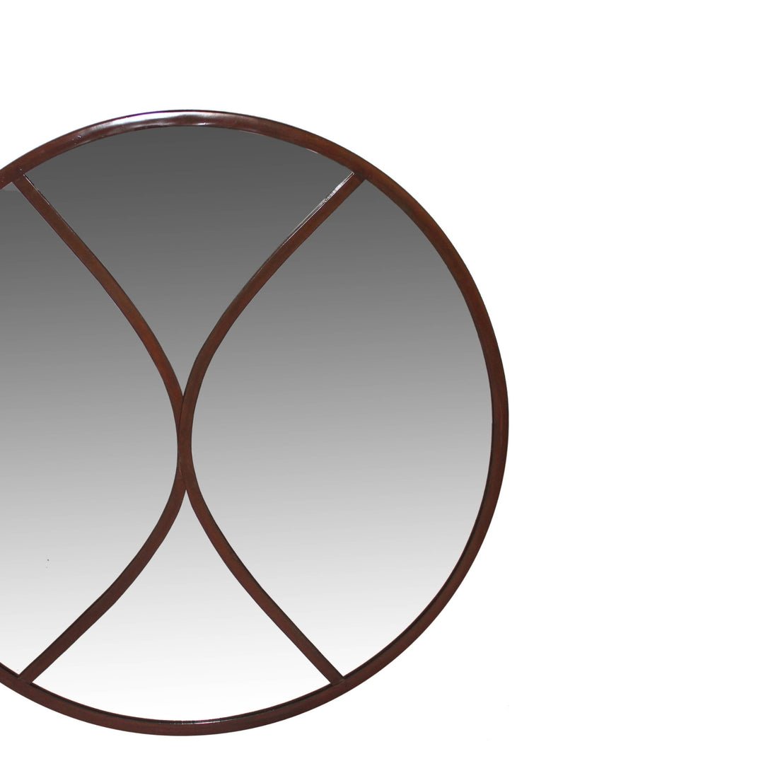 Wolter Outdoor Mirror Natural Rust - Skandi London