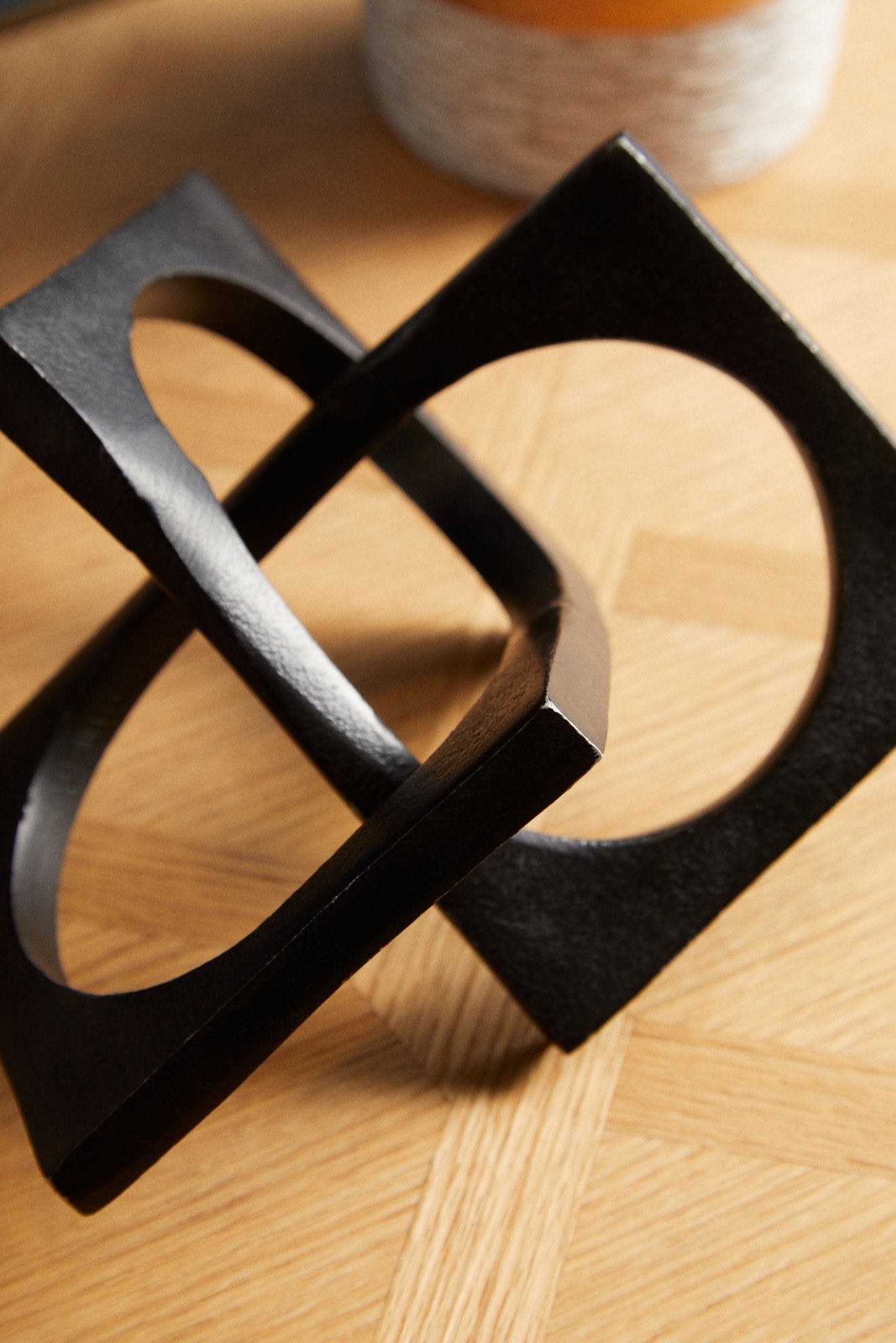 Maja Black Finish Sculpture - Skandi London