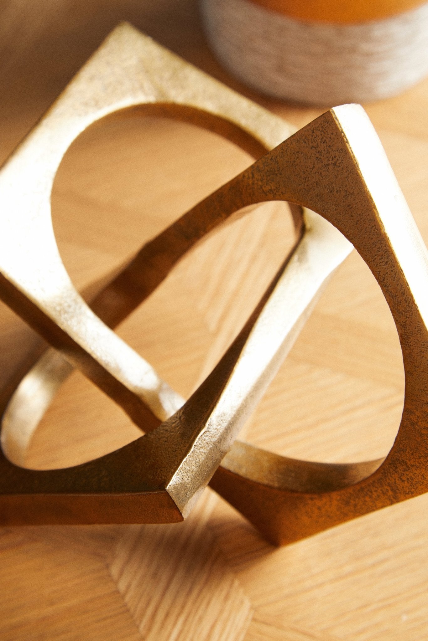 Maja Gold Finish Sculpture - Skandi London