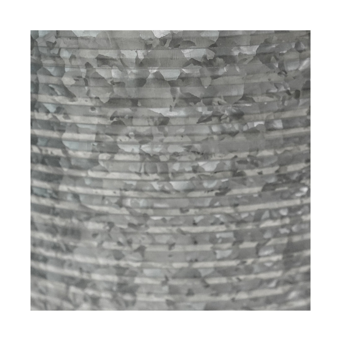 Wolter Galvanised Planter - Large - Skandi London