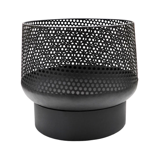 Toril Basket Outdoor Fire Pit Black - Medium - Skandi London