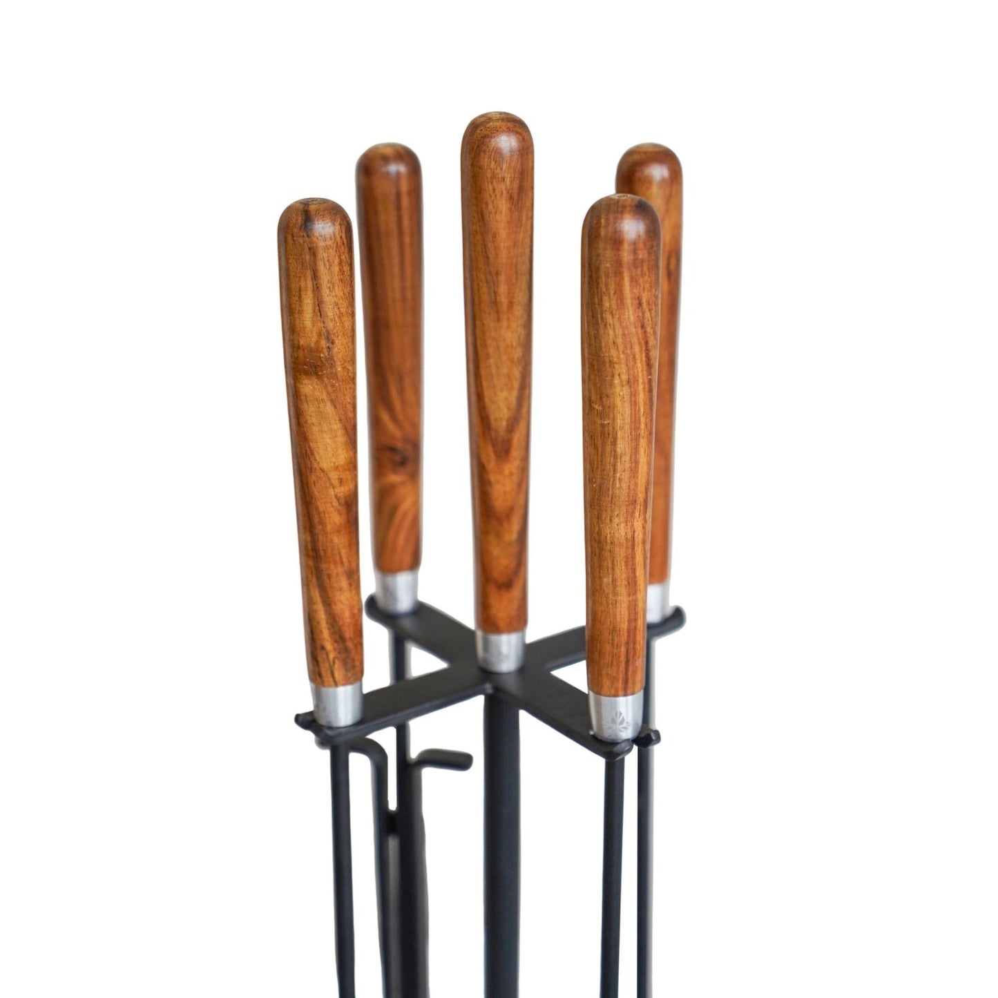 Haslev Wooden Handle Round Companion Set - Skandi London