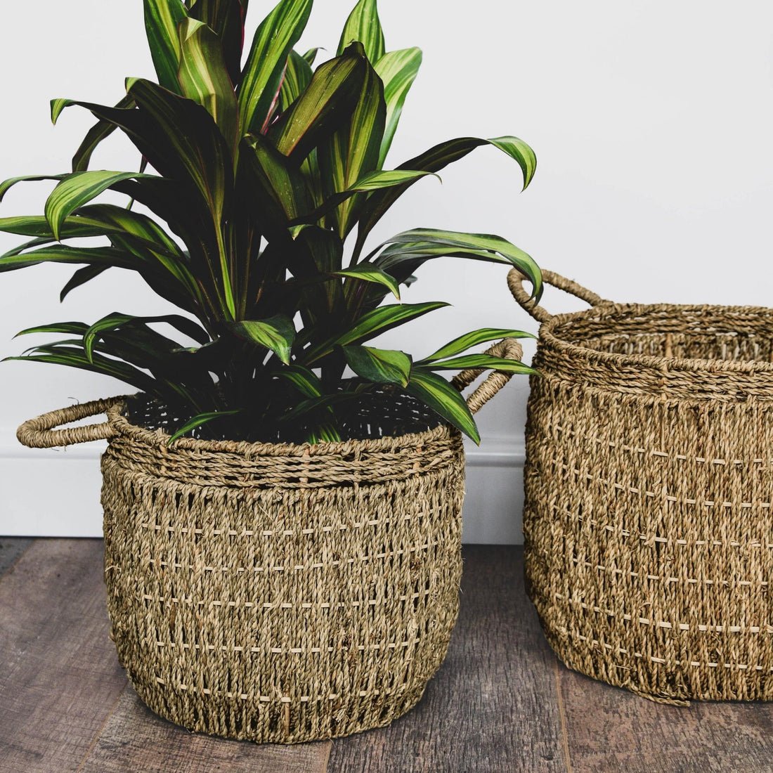 Valde Lined Basket Natural - Skandi London