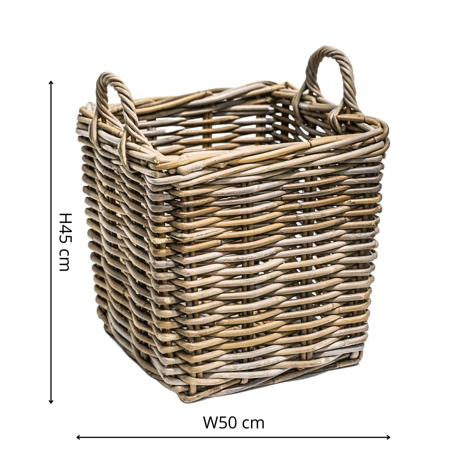Esbjerg Log Basket Square - Skandi London