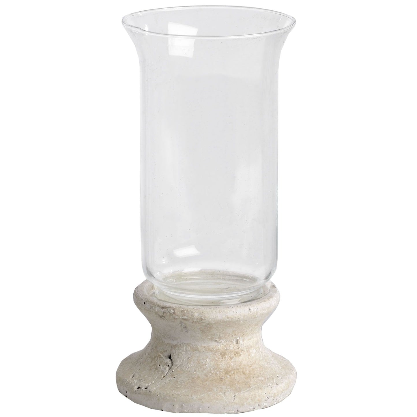 Skandi London Stone Based Hurricane Lantern - Skandi London