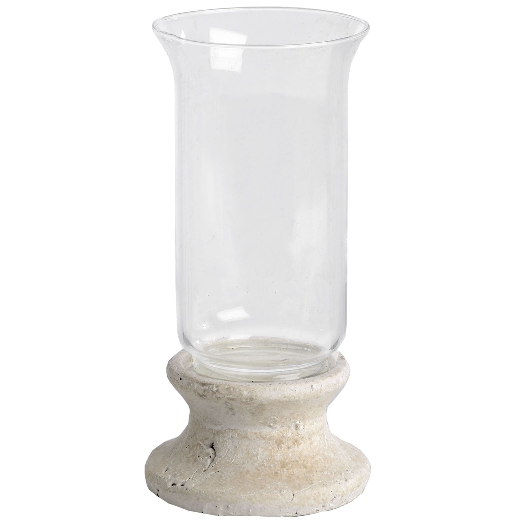 Skandi London Stone Based Hurricane Lantern - Skandi London