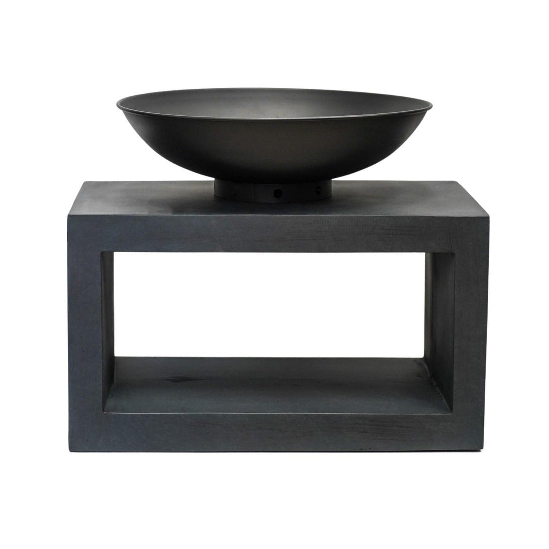 Tyw Fire Pit & Rectangle Console Granite - Skandi London