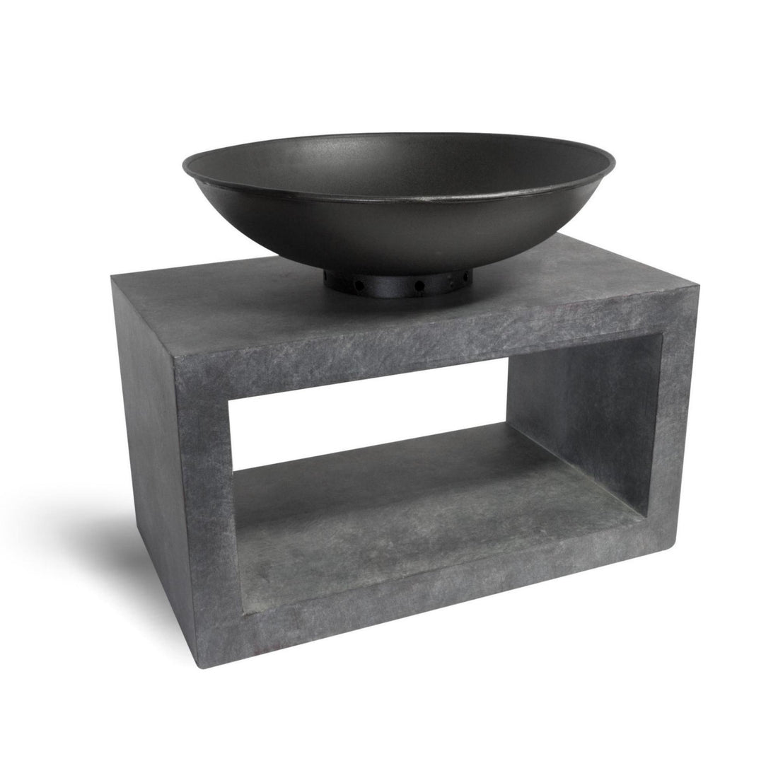 Tyw Fire Pit & Rectangle Console Cement - Skandi London