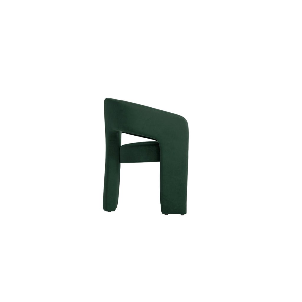 Nova Forest Green Dining Chair - Skandi London