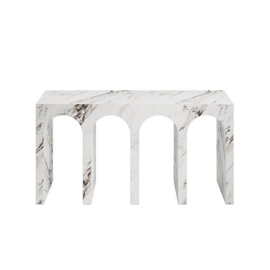 Nova Calacatta Console Table - Skandi London