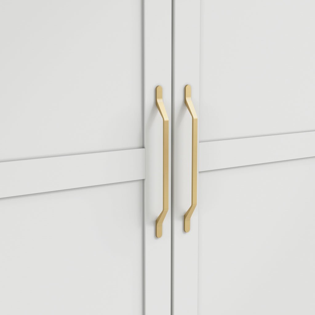 Soho Nordic White 2 Door Wardrobe - Skandi London