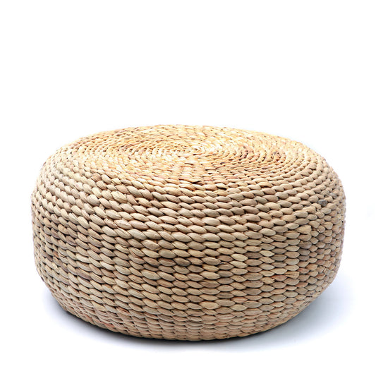 The Hyacinth Pouffe - Natural - Medium