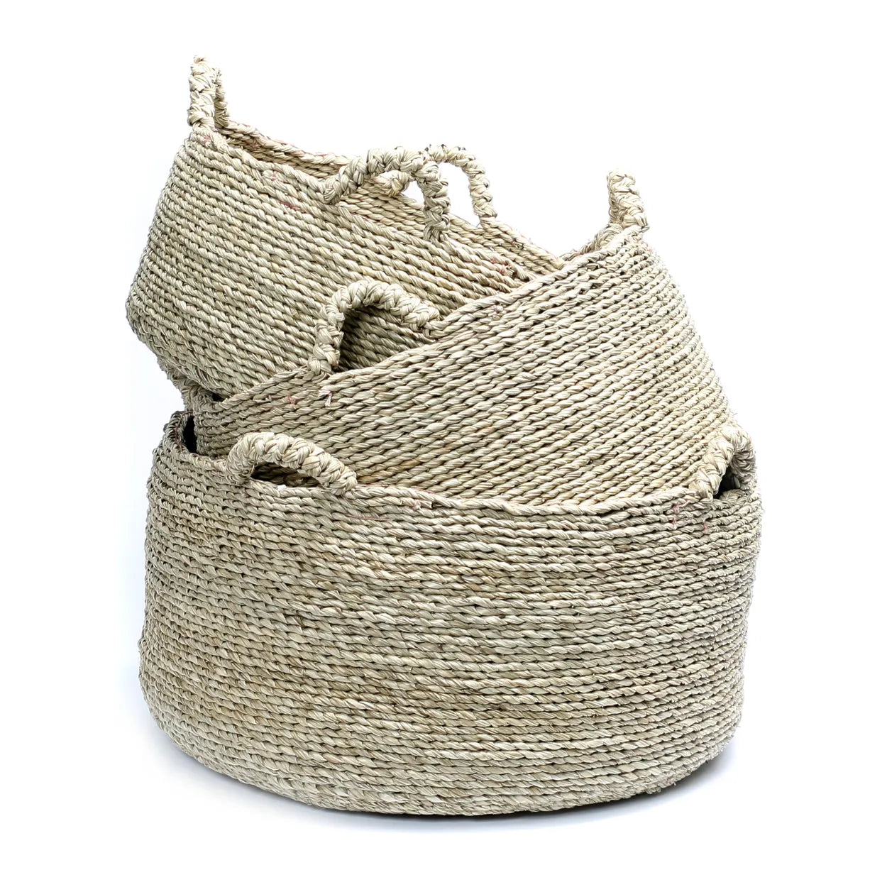 Les Quatre Mains Baskets - Natural - L
