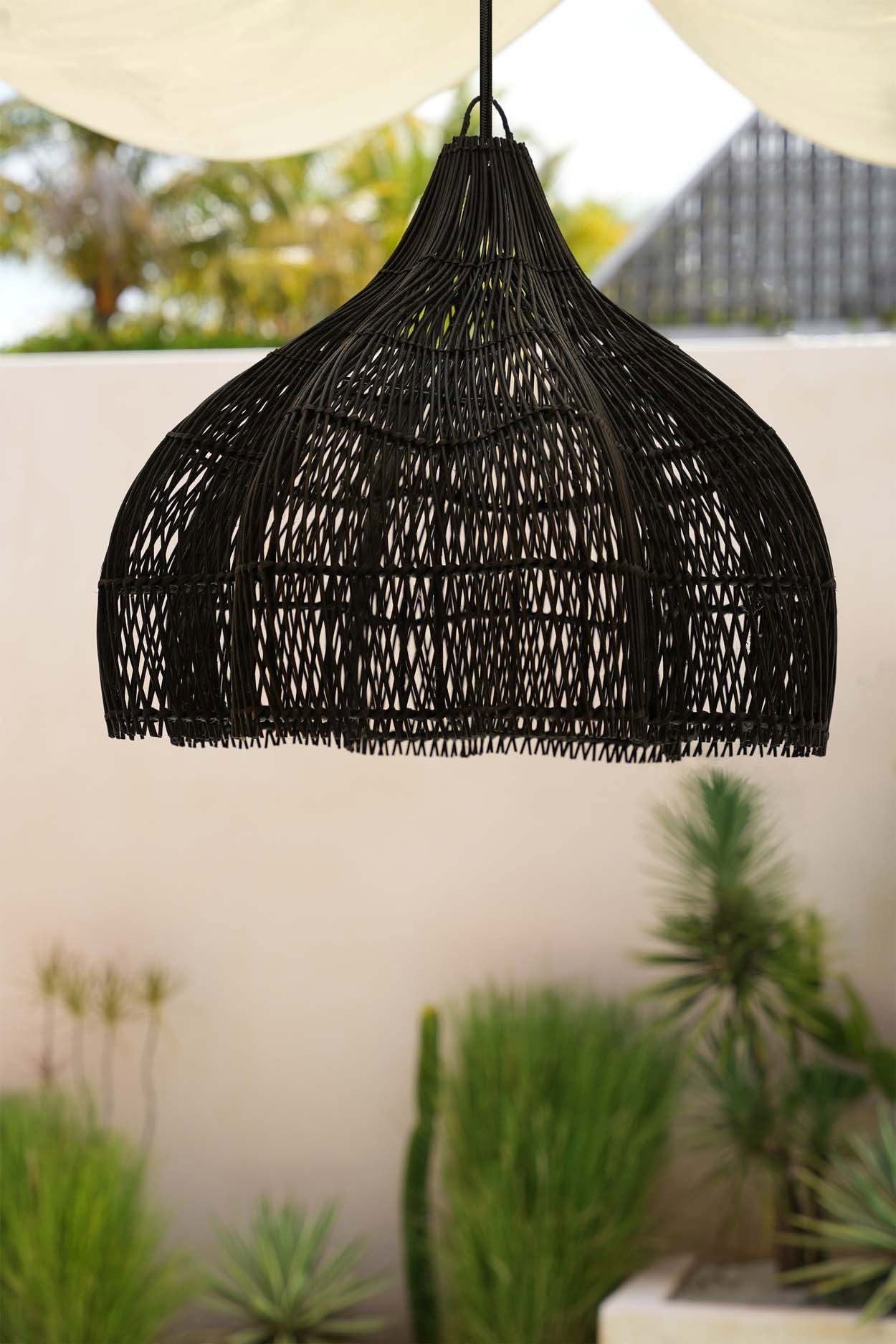 The Whipped Pendant - Black - Medium