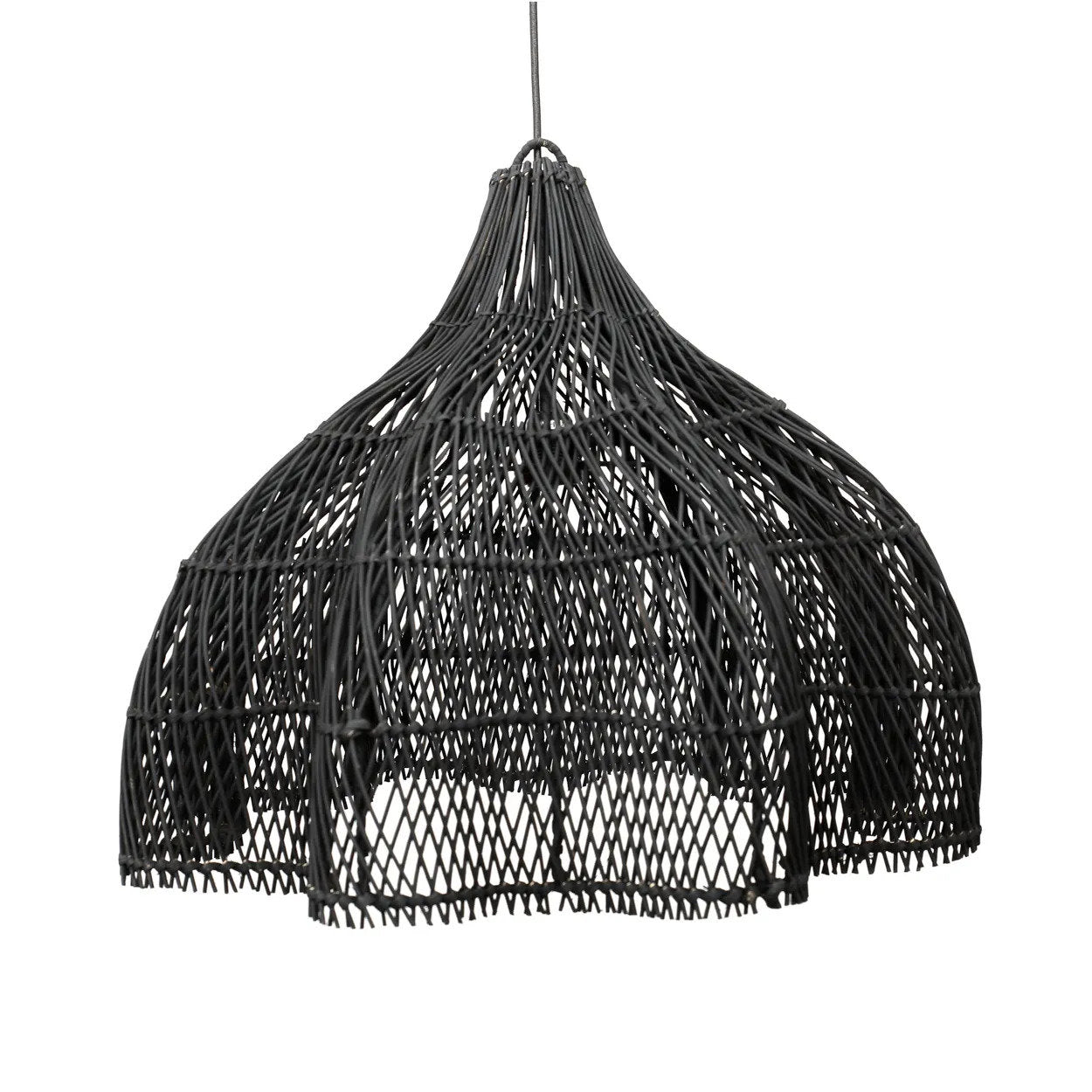The Whipped Pendant - Black - Medium
