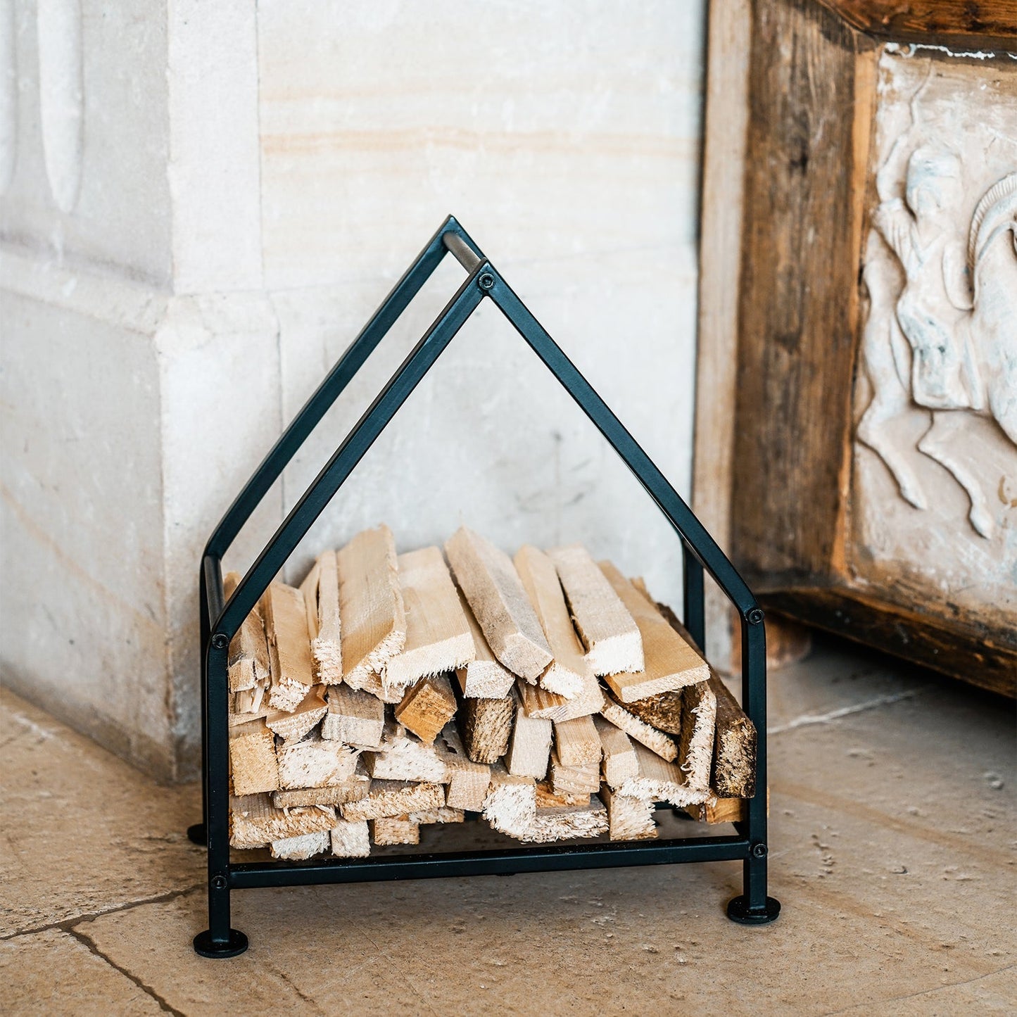 Grenivik Oynx House Kindling Holder - Skandi London