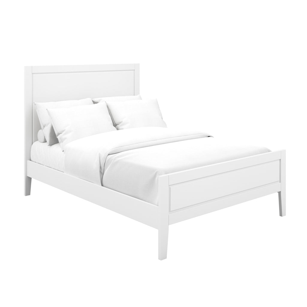 Soho Nordic White Double Bed - Skandi London