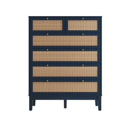 Soho Nordic Blue Chest Of Drawer - Skandi London