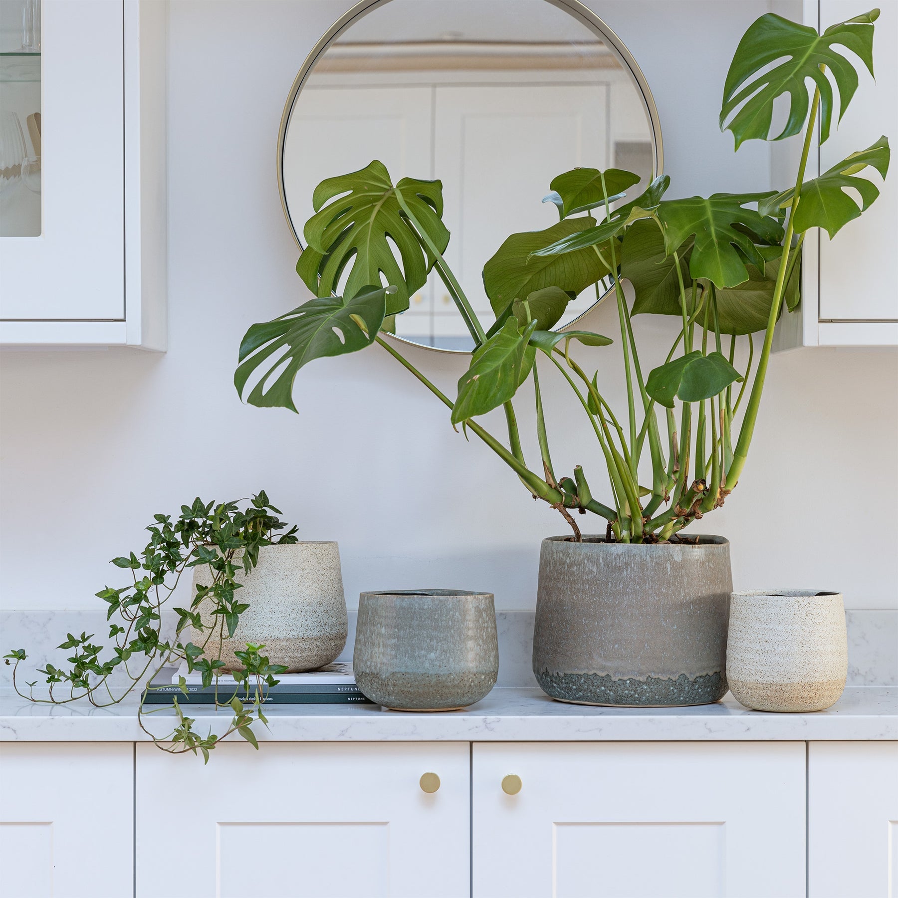 Akranes Cream Planter - Skandi London