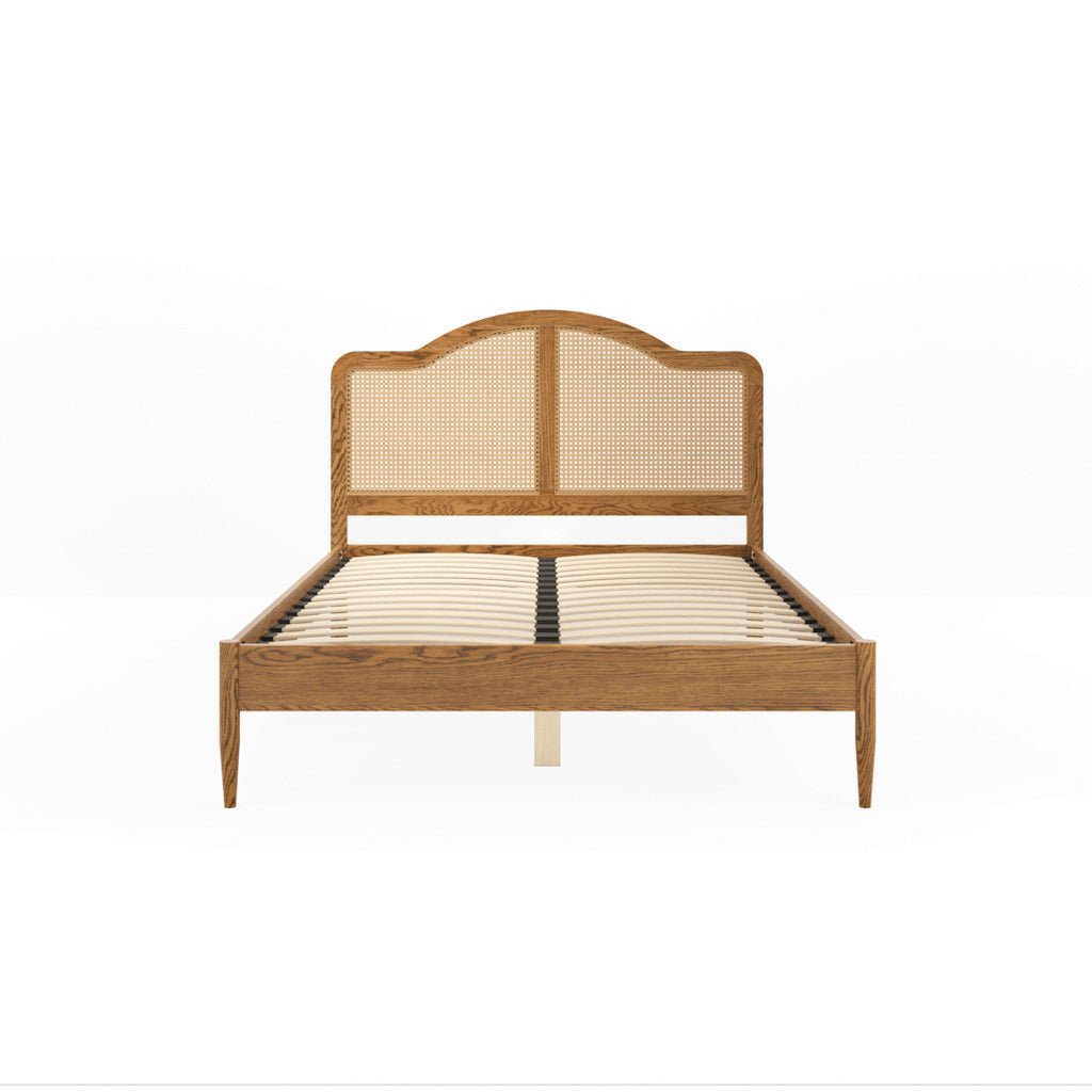 Hygge Smoked Double Bed - Skandi London