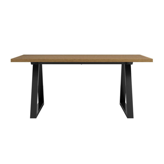 Oslo House Whiskey & Black Dining Table - Skandi London