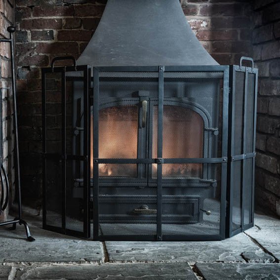 Horsens Iron Fire Screen Surround - Skandi London