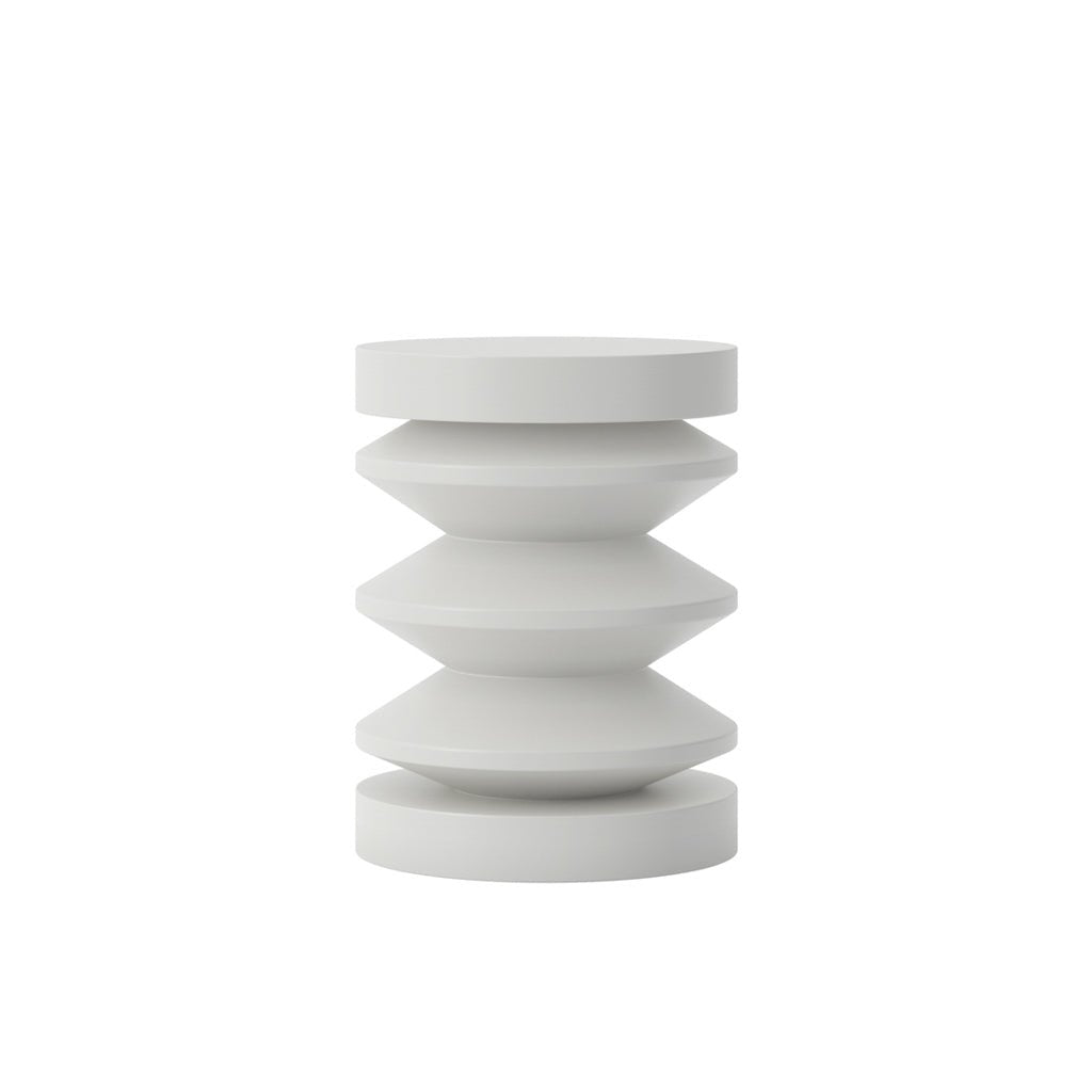 Nova White Side Table - Skandi London
