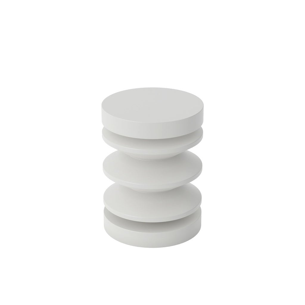 Nova White Side Table - Skandi London