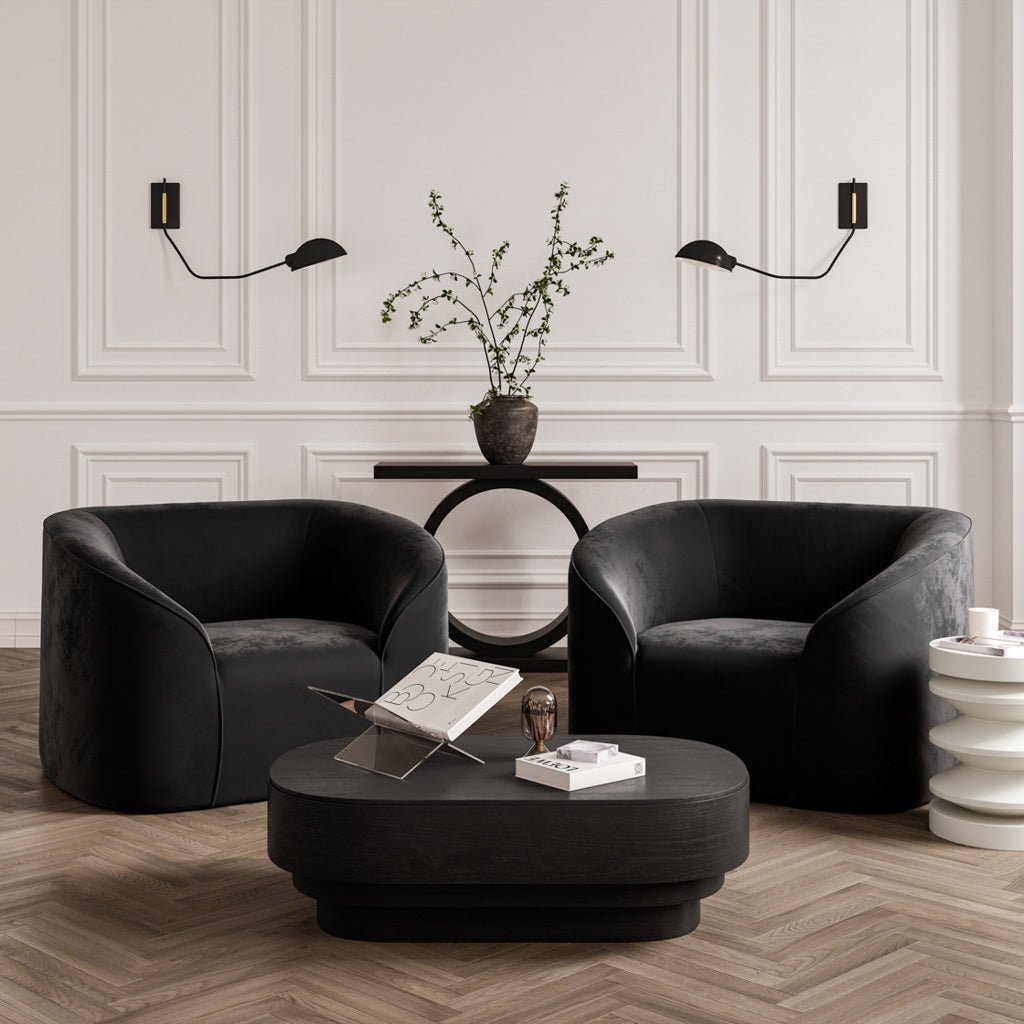 Nova White Side Table - Skandi London
