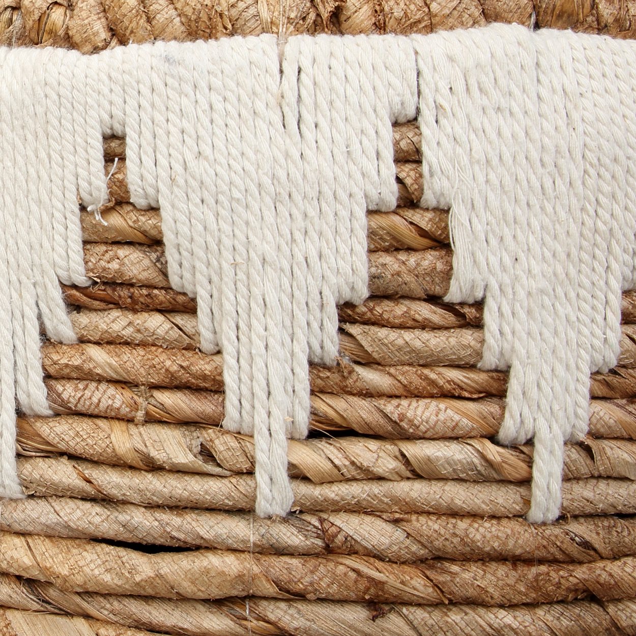 The Banana Stitched Laundry Baskets - Large