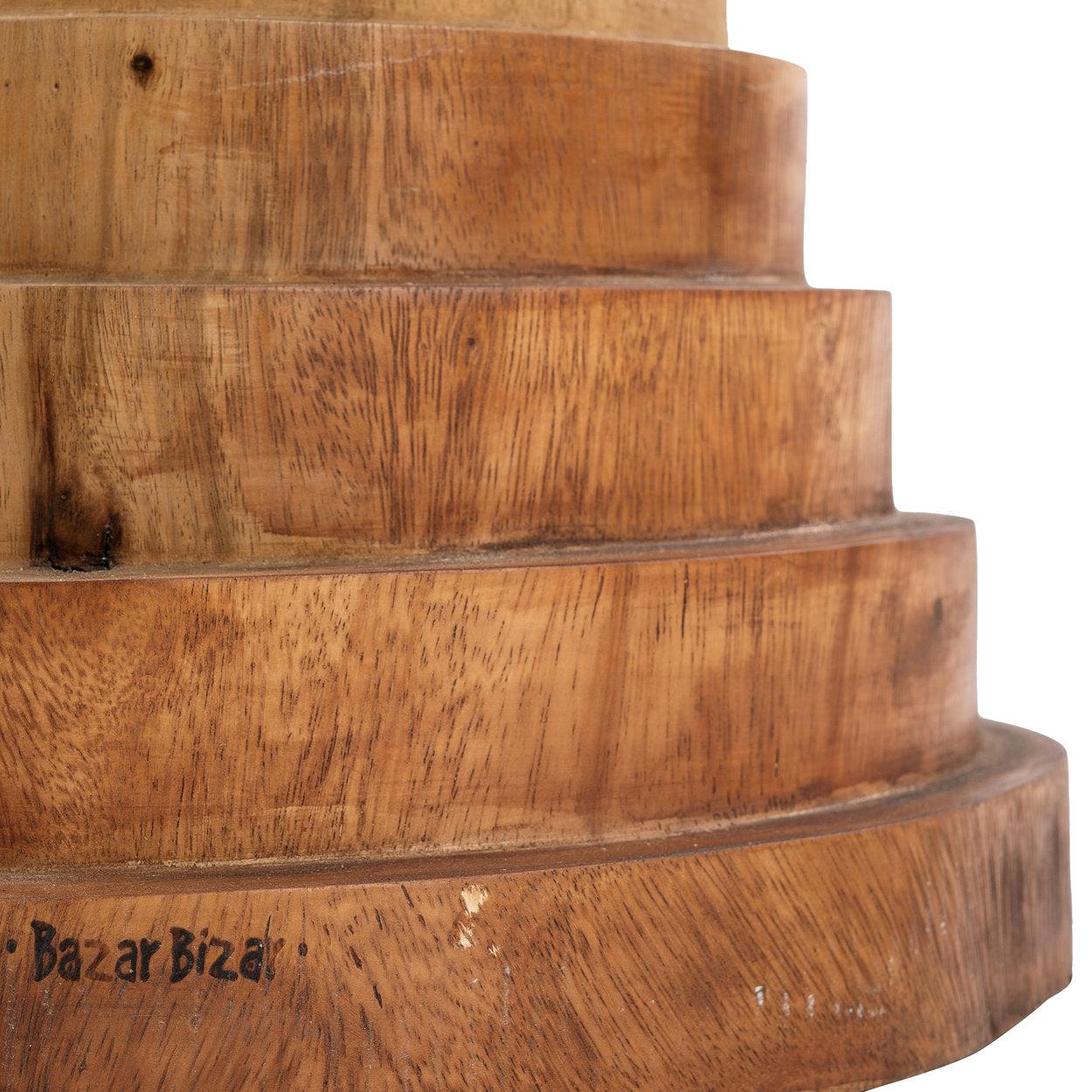 The Mazu Stool Table - Natural