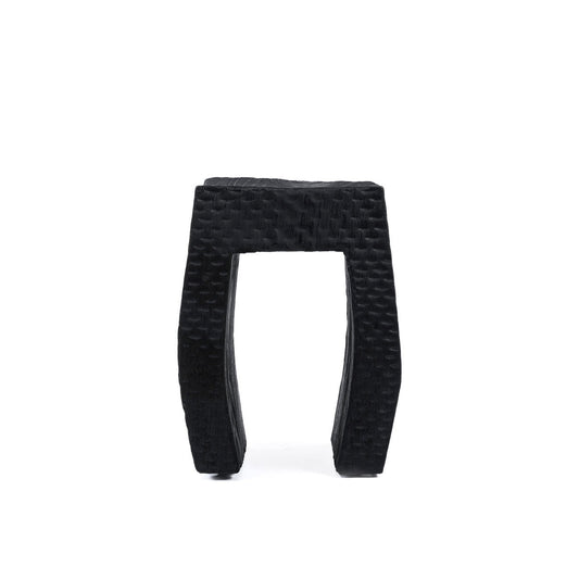 The Montano Stool Table  - Black