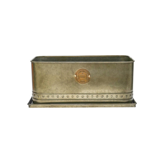Skandi London Luxe Outdoor Trough in Brass - Medium - Skandi London