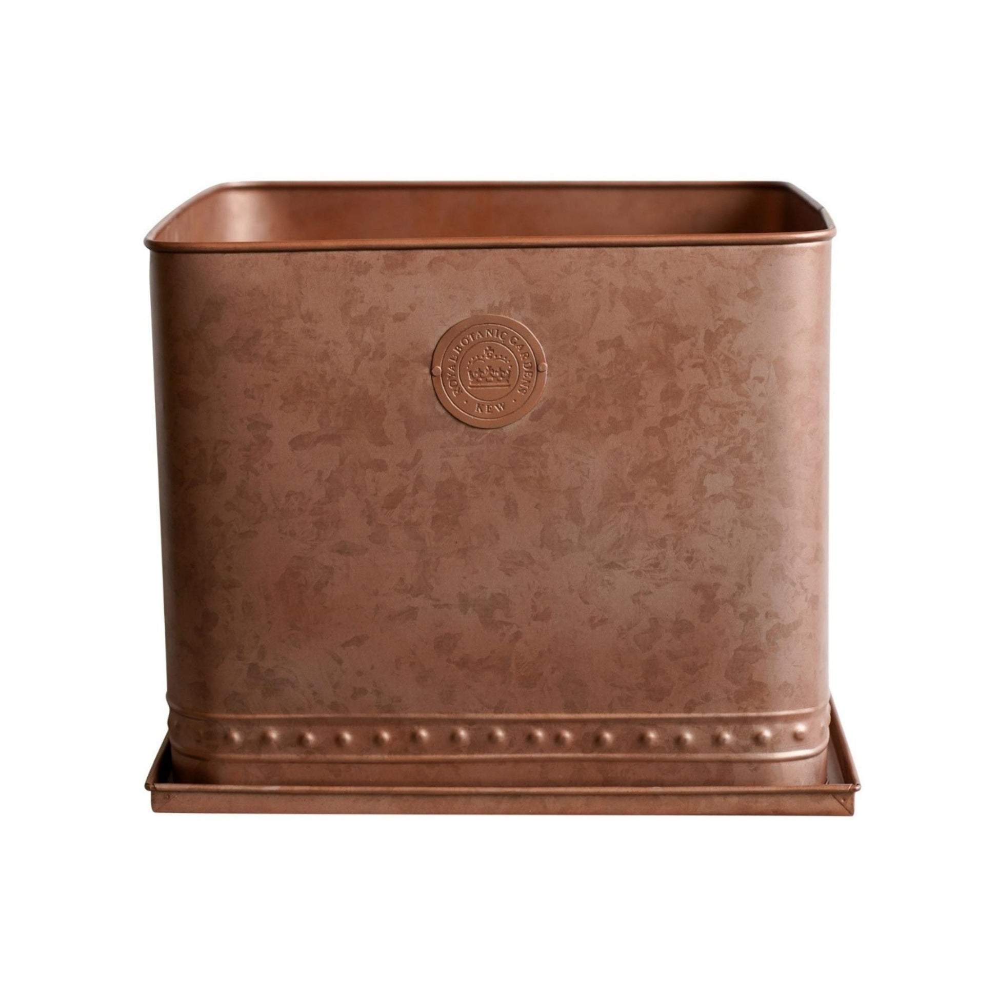 Skandi London Tall Luxe Outdoor Planter in Copper - Tall - Skandi London