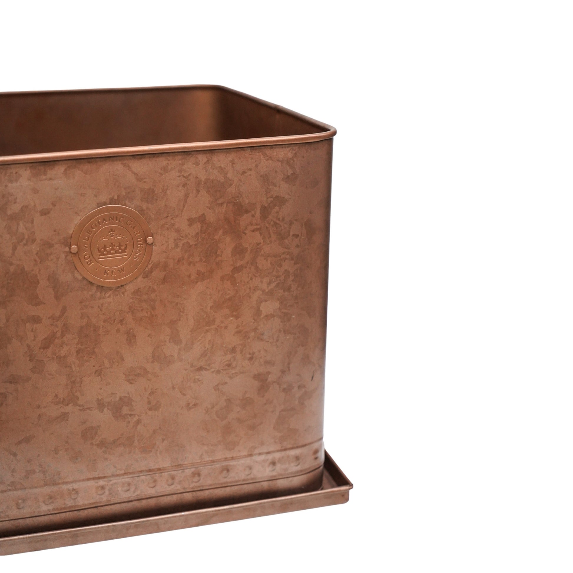 Skandi London Tall Luxe Outdoor Planter in Copper - Tall - Skandi London
