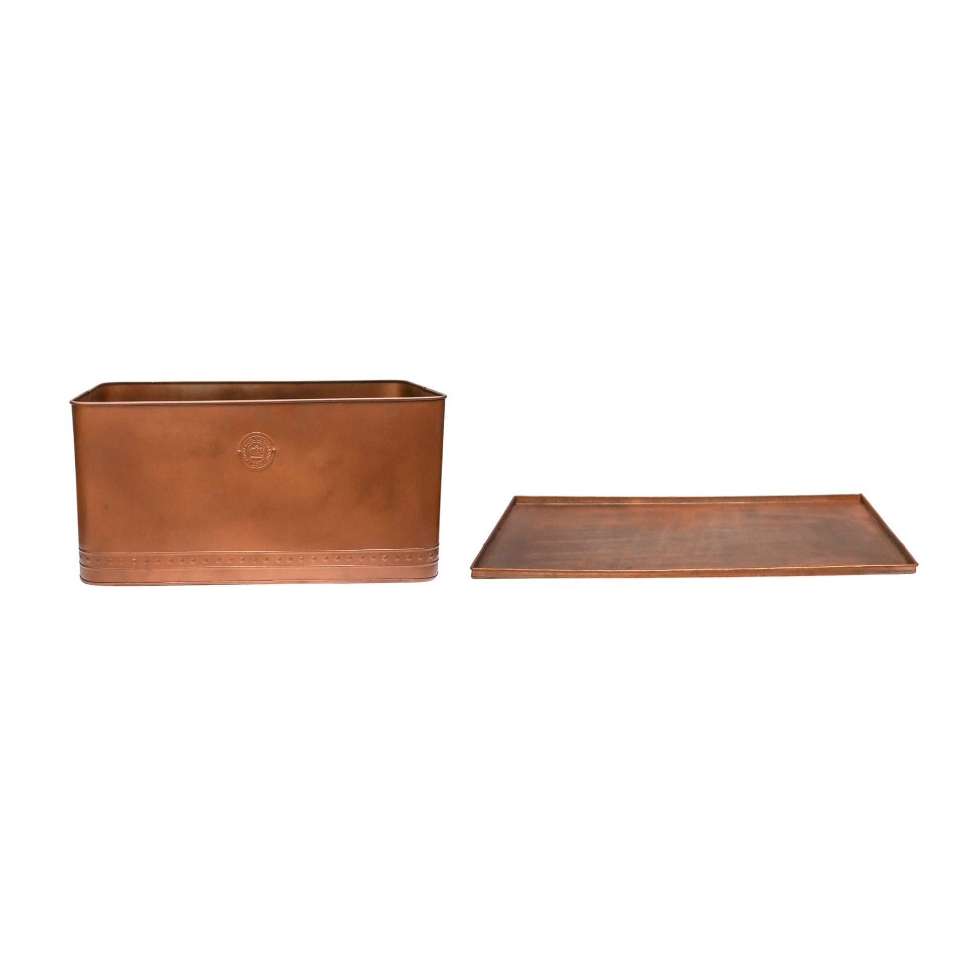 Skandi London Luxe Outdoor Planter in Copper - Large - Skandi London