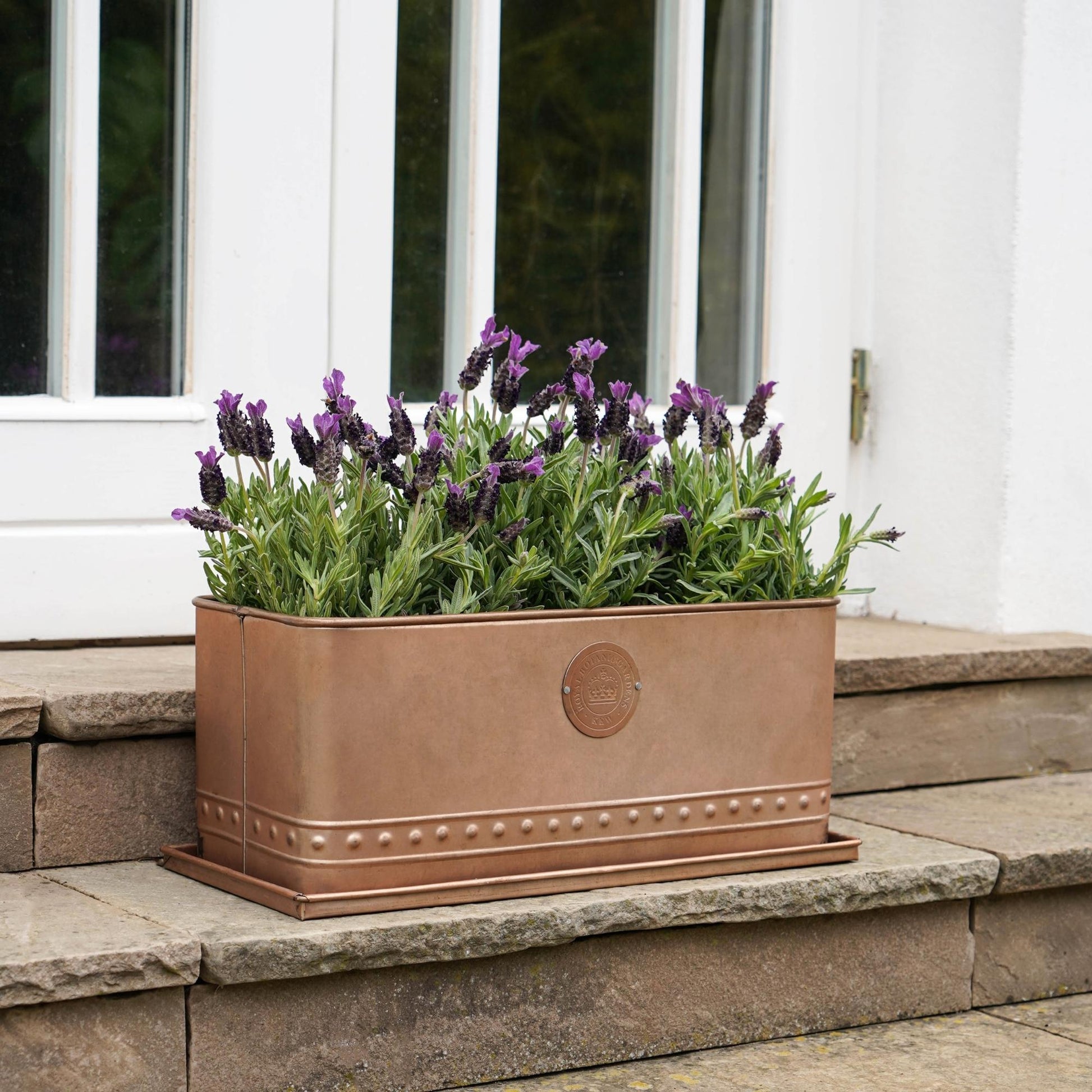 Skandi London Luxe Outdoor Trough in Copper - Medium - Skandi London