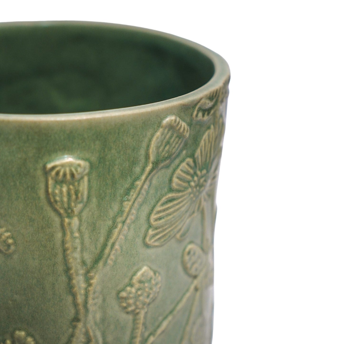 Skandi London Verdant Planter in Olive - Medium - Skandi London