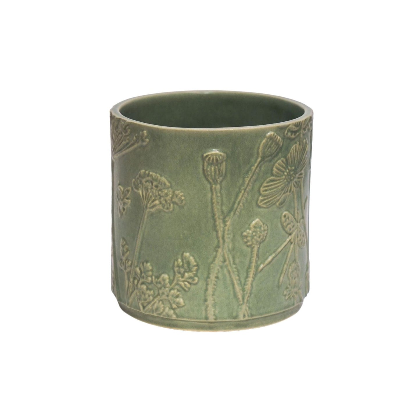 Skandi London Verdant Planter in Olive - Large - Skandi London