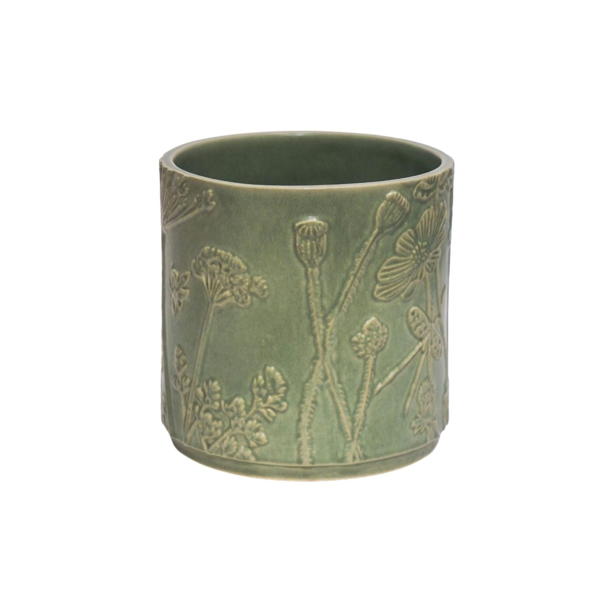 Skandi London Verdant Planter in Olive - Large - Skandi London