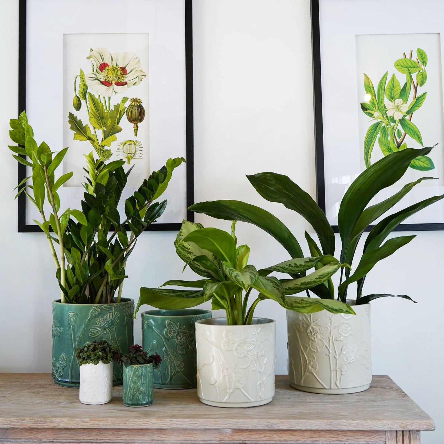 Skandi London Verdant Planter in Olive - Large - Skandi London