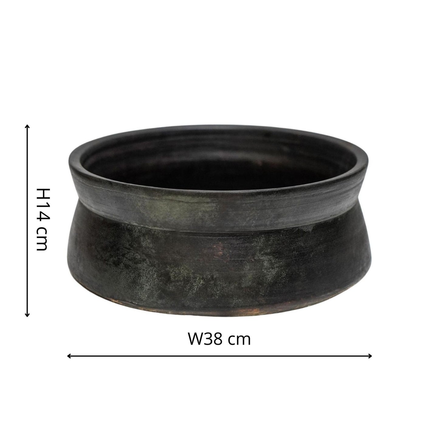 Skandi London Artisan Statement Bowl in Bronze - Large - Skandi London