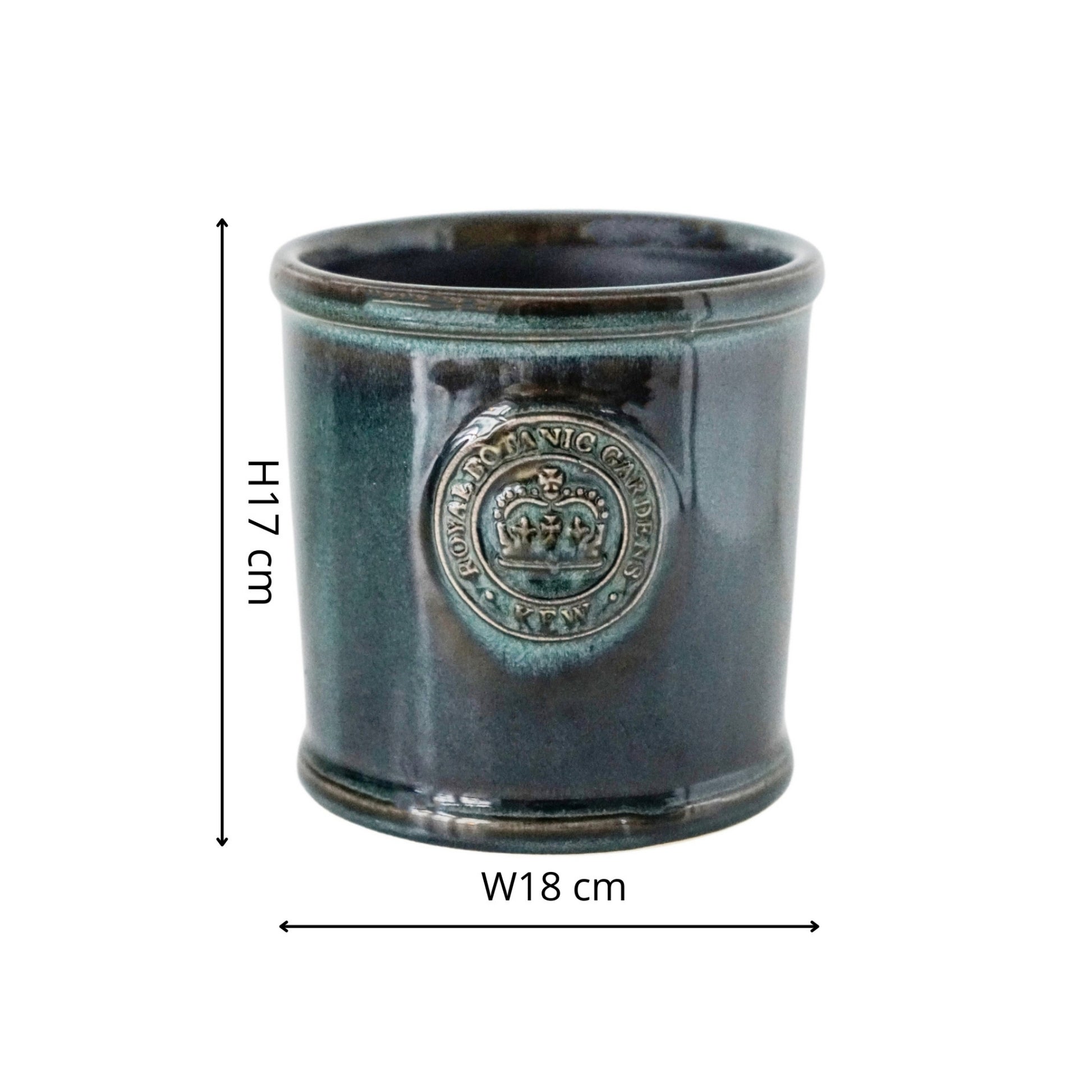 Skandi London Gloss Planter in Emerald - Skandi London