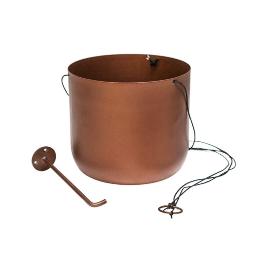 Skandi London Hanging Planter in Copper - Small - Skandi London