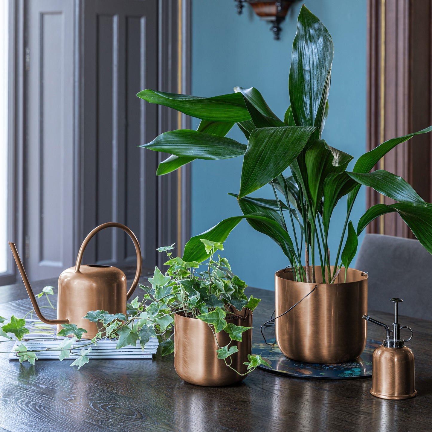Skandi London Hanging Planter in Copper - Small - Skandi London