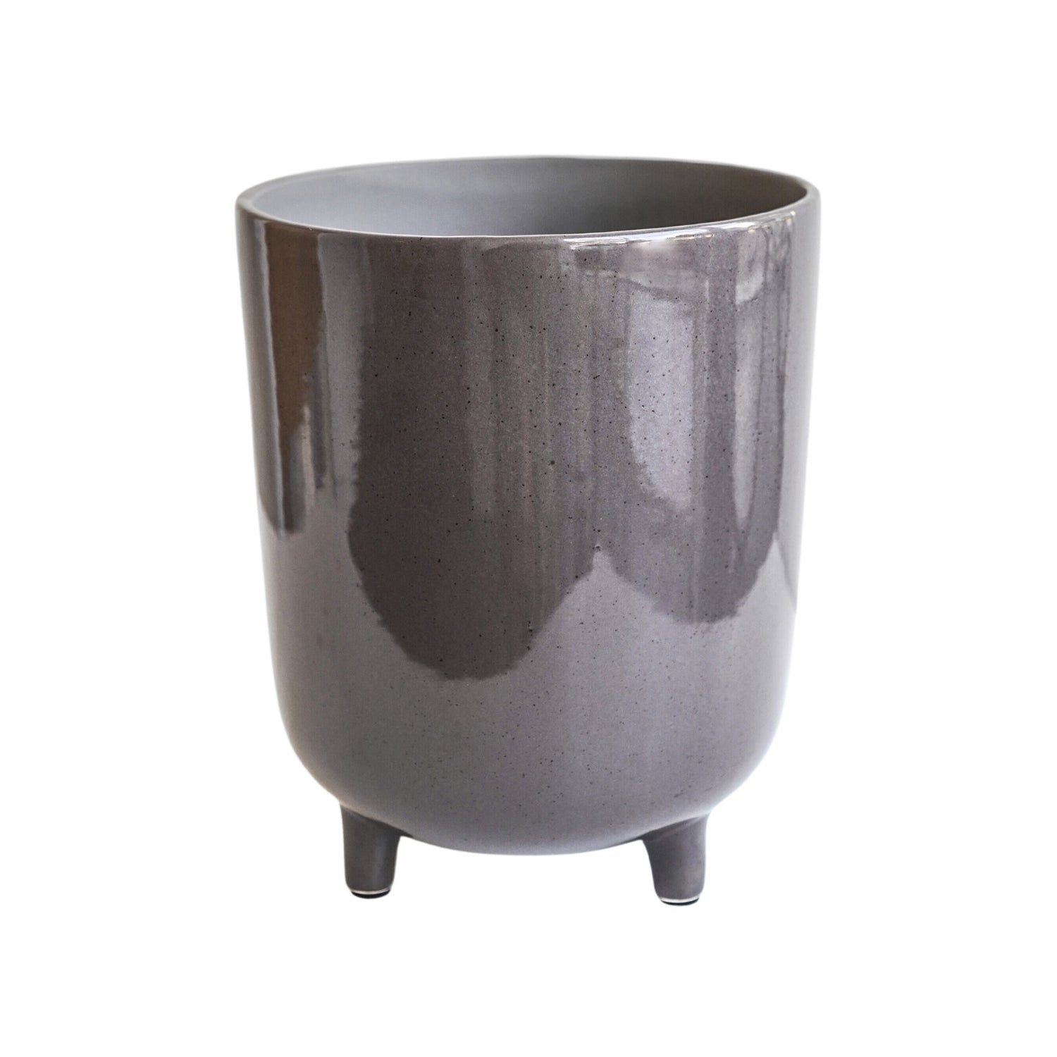 Alfta Slate Speckled Planter Medium - Medium - Skandi London
