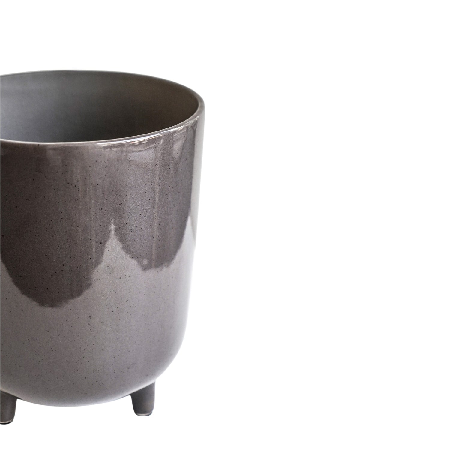 Alfta Slate Speckled Planter Medium - Medium - Skandi London