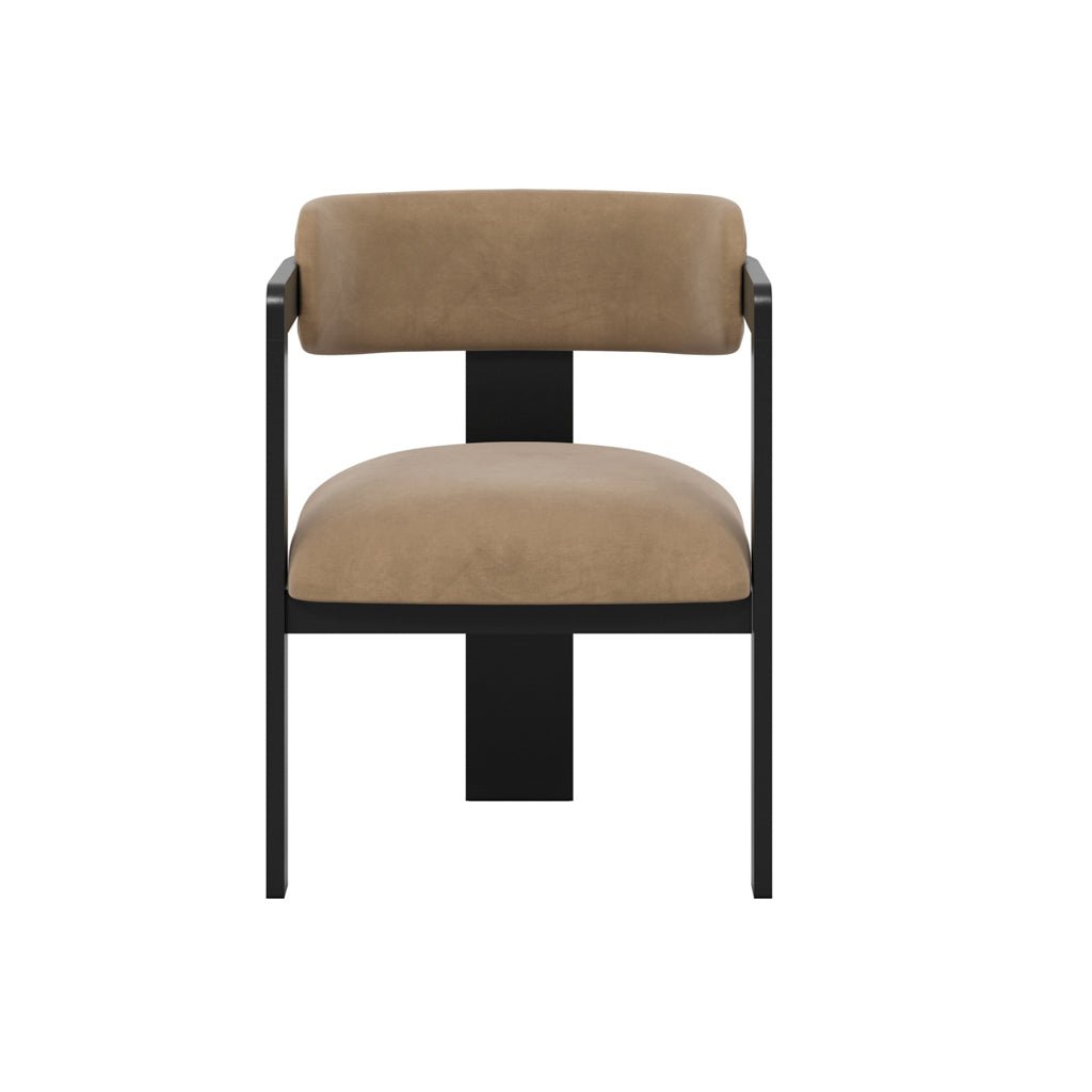 Nova Black & Mole Dining Chair - Skandi London