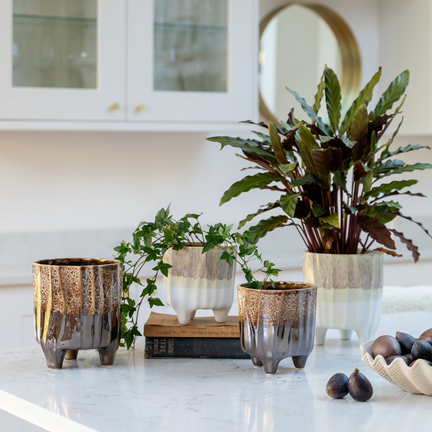 Aalesund Neutral 3 Leg Planter - Skandi London